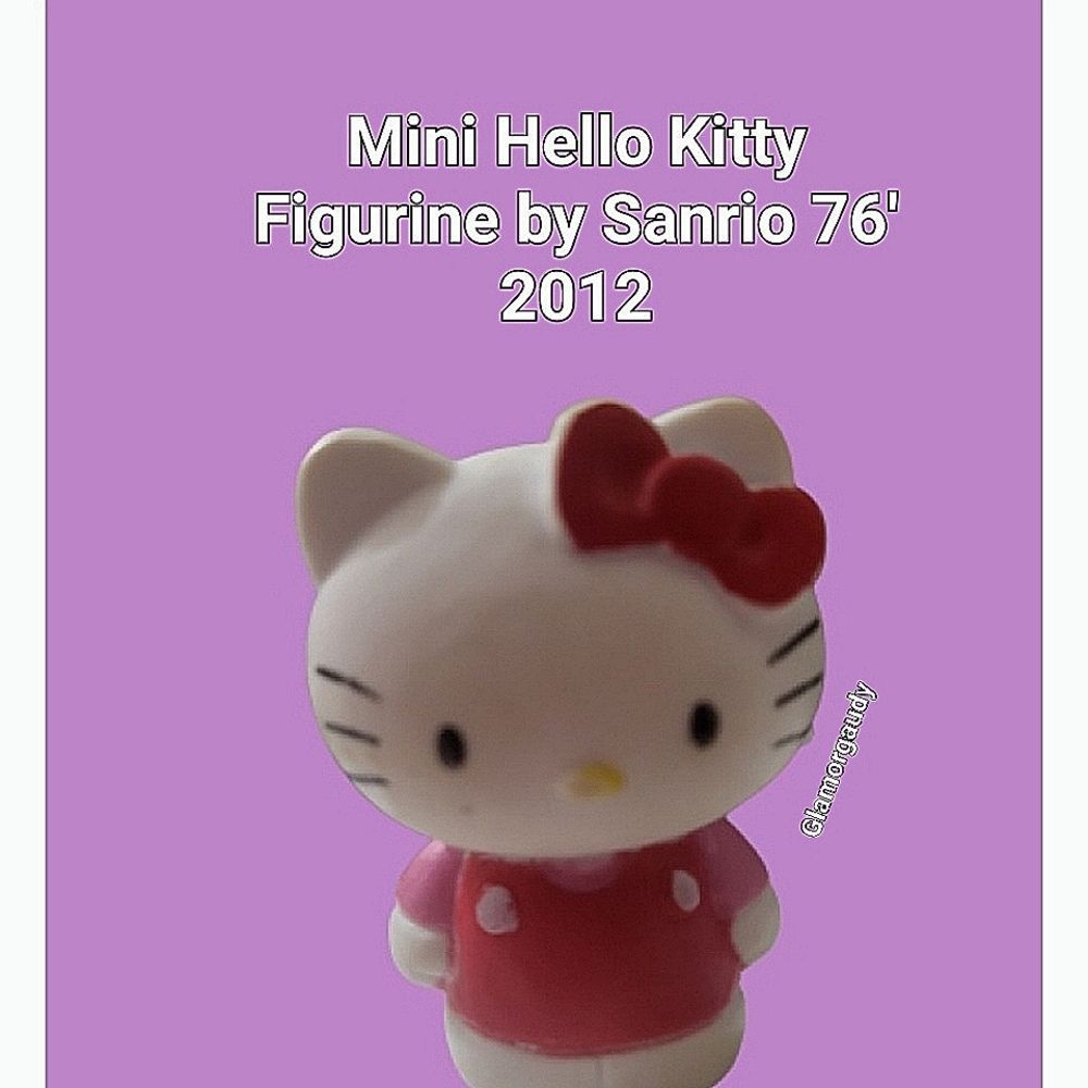 Hello Kitty Figurine